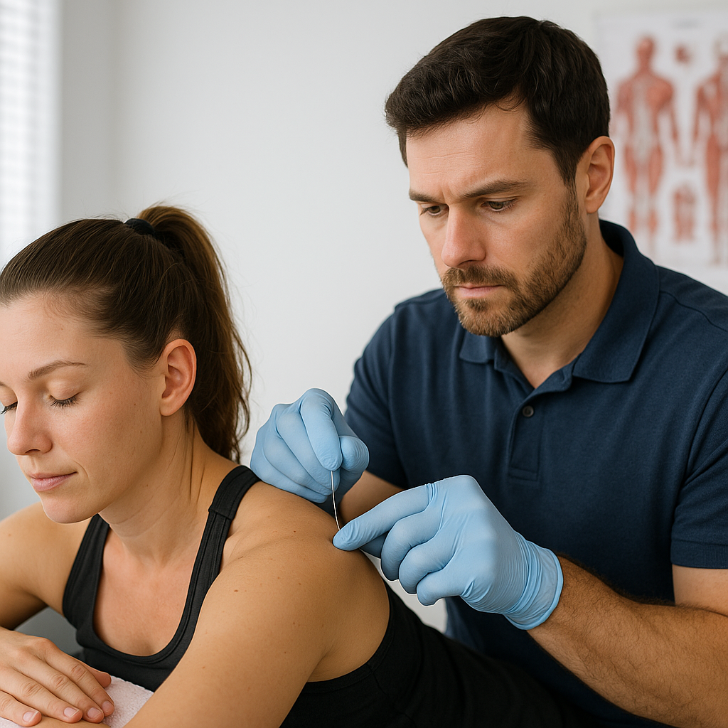 Dry Needling More Than Just Pain Relief real models and no text-1